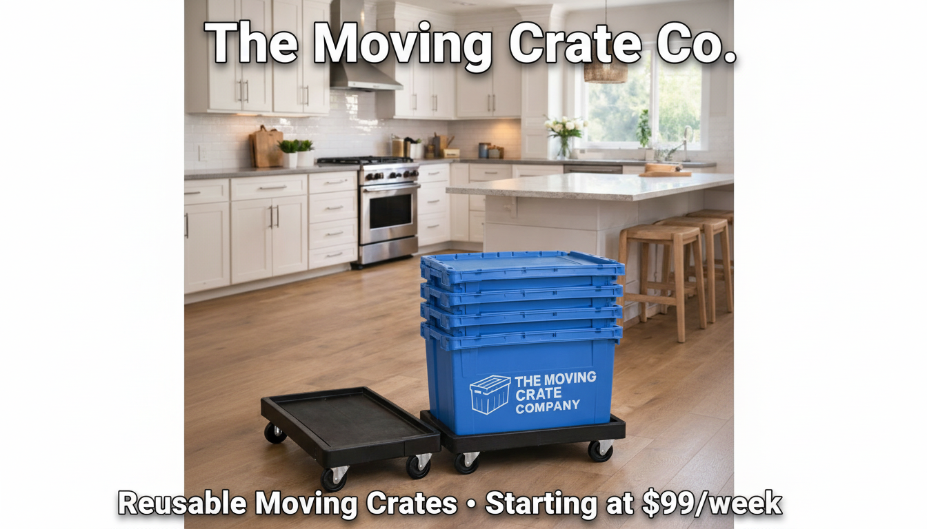Moving Create The Moving Crate Co. | Reusable Moving Crate Rentals in El Dorado Hills